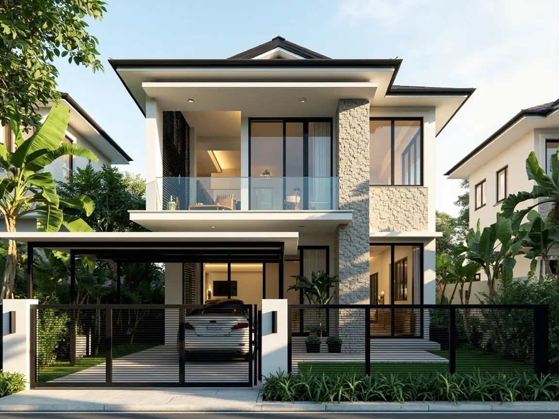 "Rumah Uk.10x20m /2lt Style Moden Tropis Minimalis pemborongkita.com- Image_5"